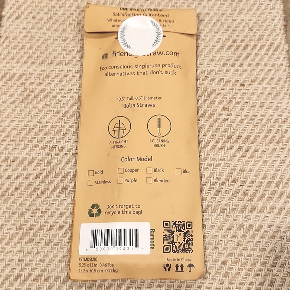 Boba metal straws - Picture 5 of 7